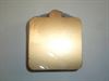 CAKE TRAY WITH TAB (SQUARE GOLD COLOUR)SINGLE SERVE 50/PKT