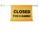 JA-005 SAFETY POLE CLOSED FOR CLEANING