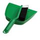 B-10207-G DUSTPAN & BANISTER SET GREEN