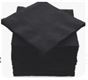 QUILTED COCKTAIL NAPKIN BLACK 2000/CTN