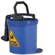 IW-008B MOP BUCKET BLUE DURACLEAN PLAS CASTOR 15L