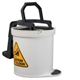 IW-008W MOP BUCKET WHITE DURACLEAN PLAS CASTOR 15L