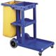 JC-175BL JANITOR TROLLEY DARK BLUE